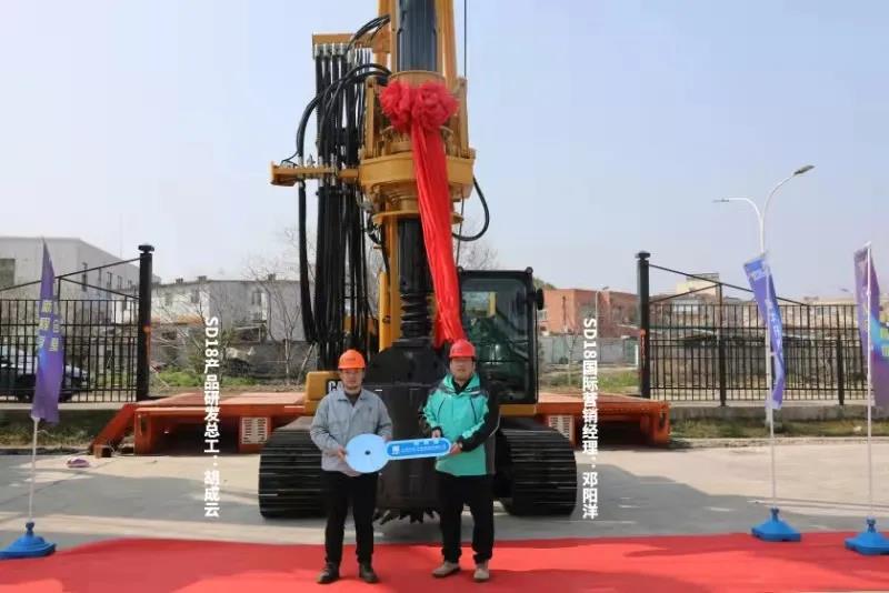 深耕北美市場(chǎng)—上海金泰第30臺(tái)定制化旋挖鉆機(jī)再次挺進(jìn)美國市場(chǎng)