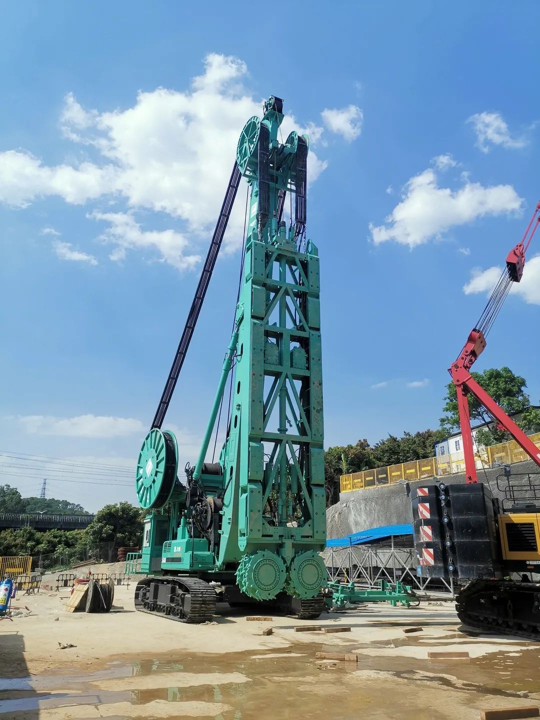  氣舉顯神威，金泰雙輪銑在大灣區(qū)再克百兆帕硬巖